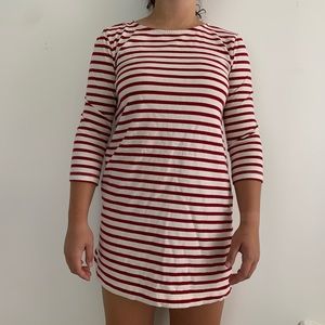 Forever 21 striped shift dress
